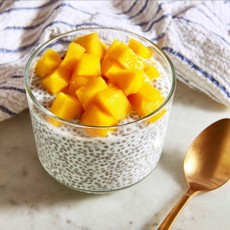 Mango Coconut Chia Pudding Recipe
