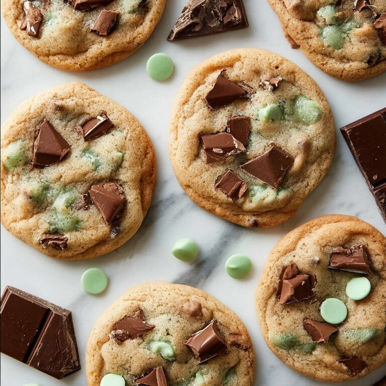 Mint Chocolate Chip Cookies Recipe