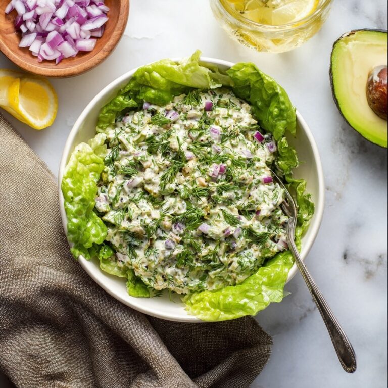Healthy Salmon Salad with Avocado and Greek Yogurt Recipe