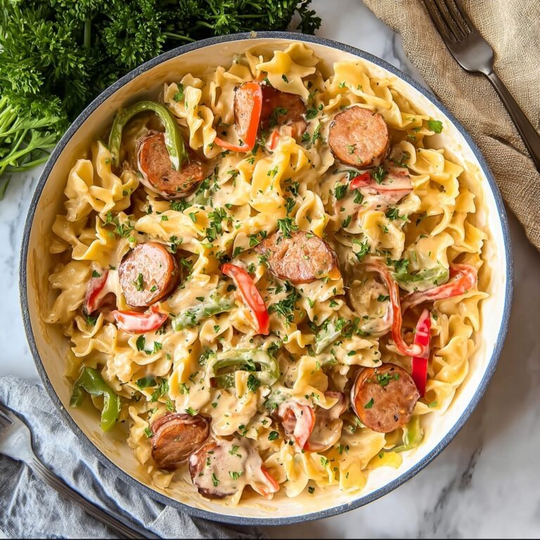 Cajun Chicken and Sausage Pasta Recipe