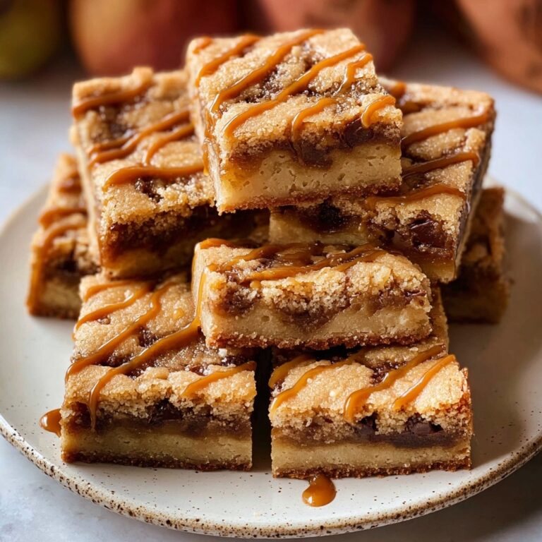 Brown Butter Apple Blondies Recipe