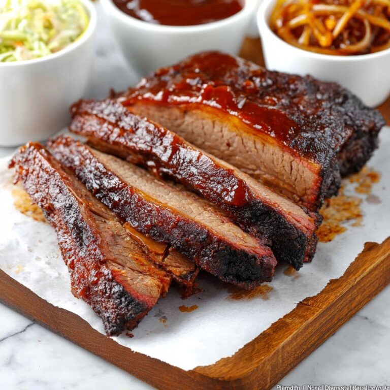 Slow Cooker Brisket with Barbecue and Chili Sauce Recipe