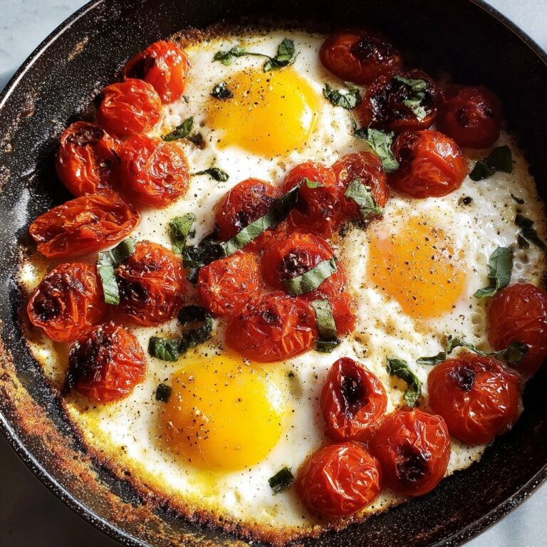 Mediterranean Baked Feta Eggs Recipe