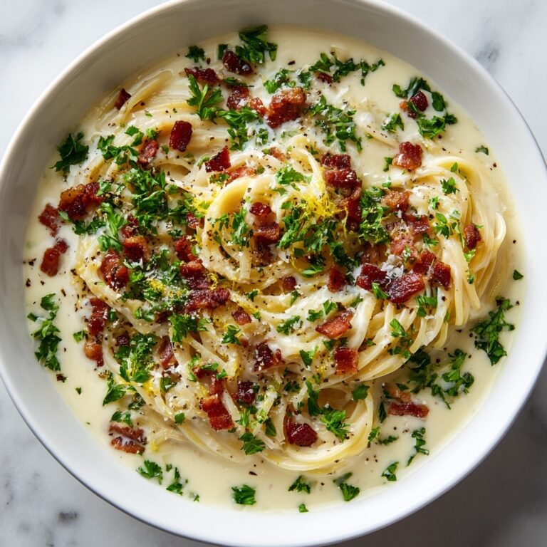 Crispy Bacon Linguine Recipe