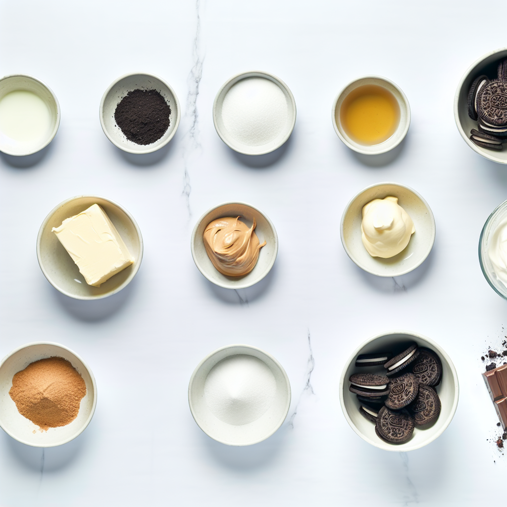 Oreo Peanut Butter and Chocolate No-Bake Pie Recipe - Recipe Image