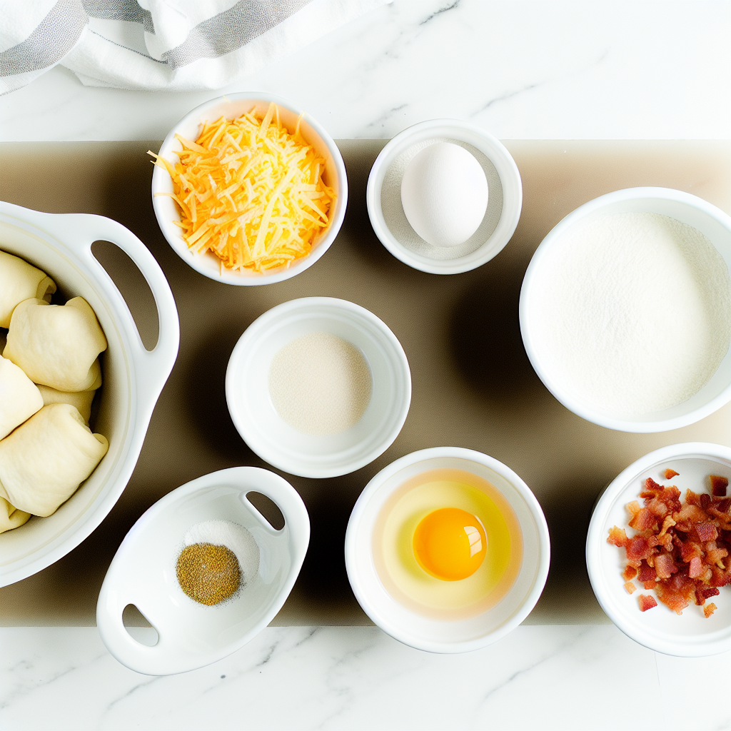 Easy Cheesy Breakfast Rolls: A Quick Morning Delight! Recipe - Recipe Image