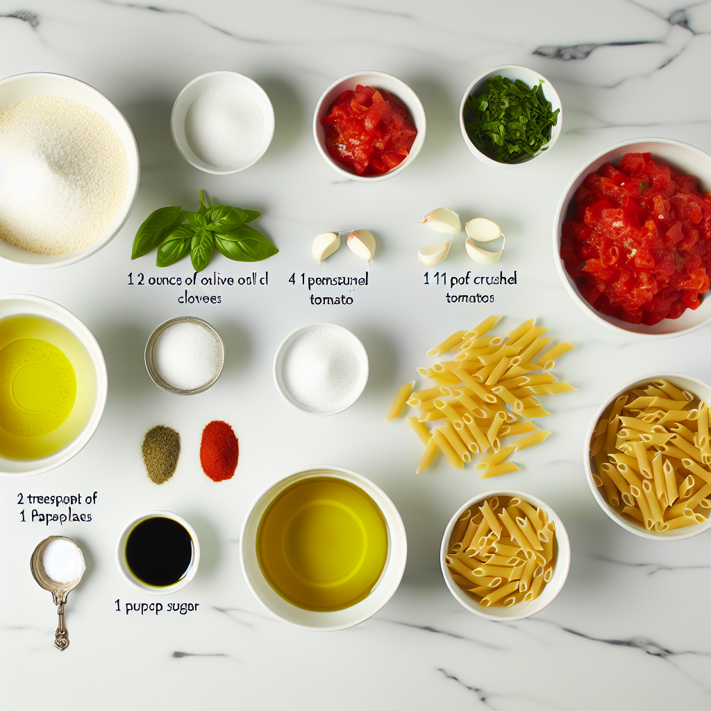 Classic Tomato Basil Pasta Recipe - Recipe Image