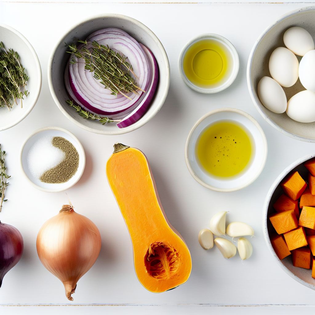 Roasted Butternut Squash & Sweet Potatoes with Rosemary Recipe - Recipe Image