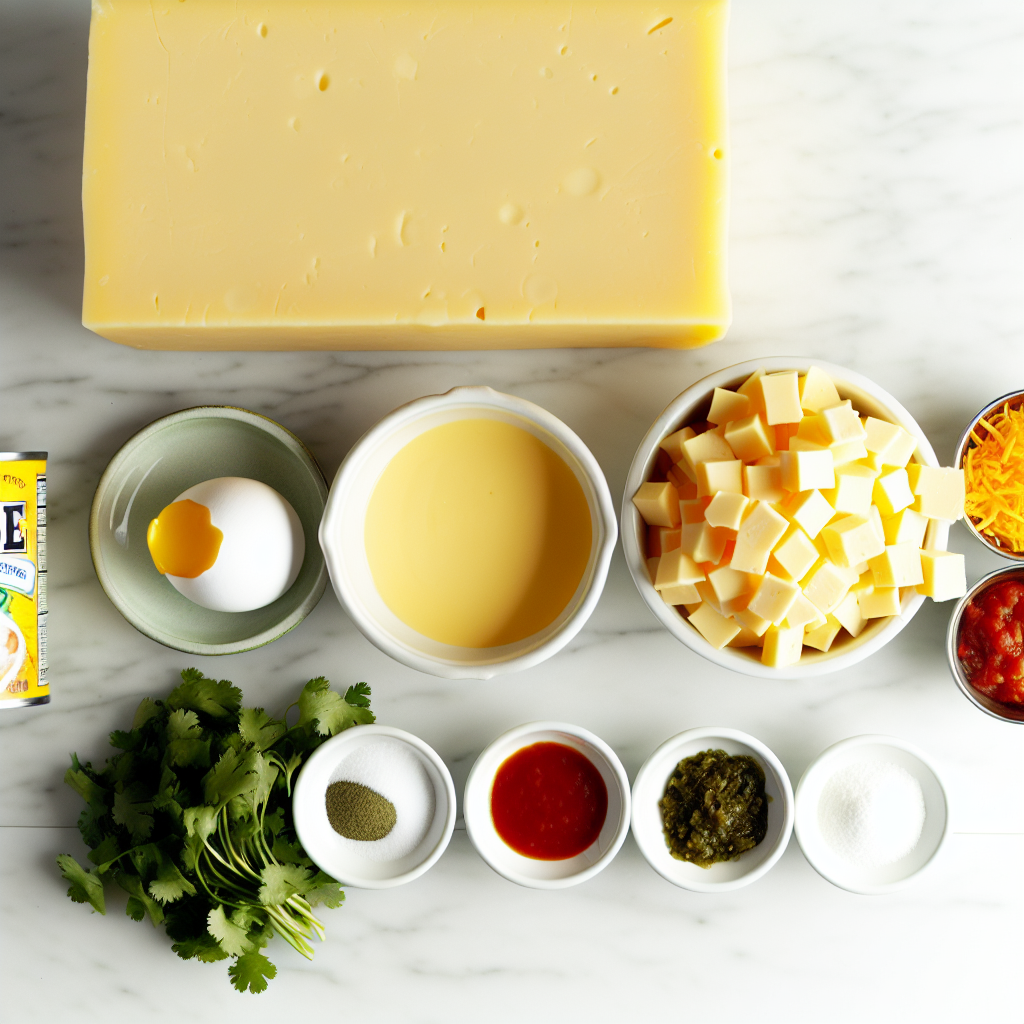 Creamy Queso Dip with Green Chiles and Cilantro Recipe - Recipe Image