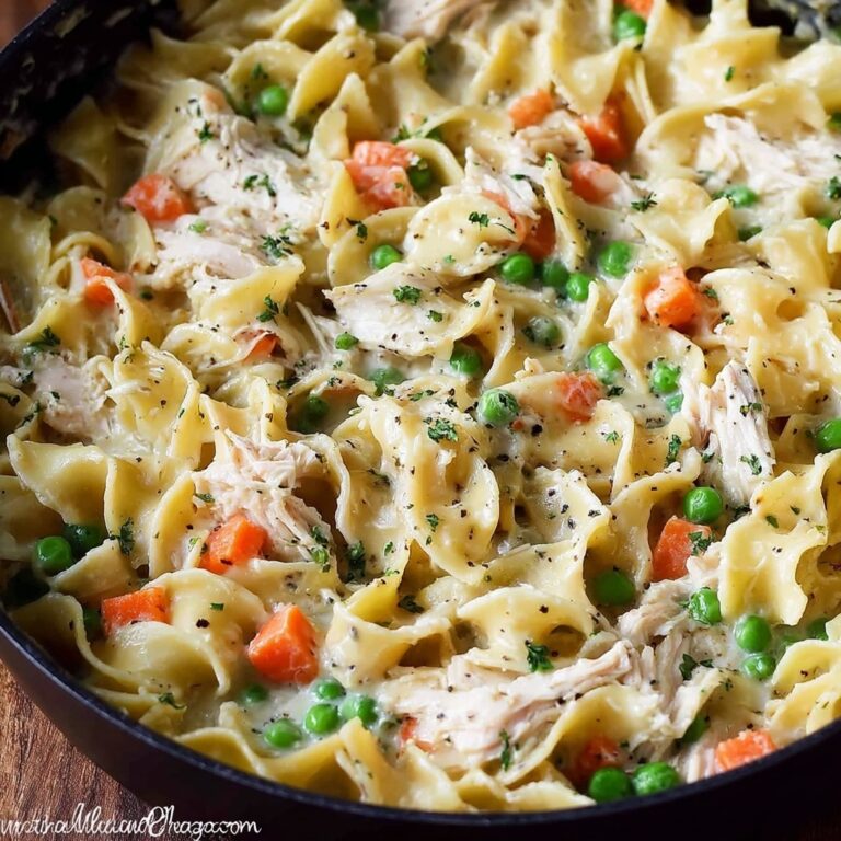 Best Chicken Pot Pie Noodles Recipe