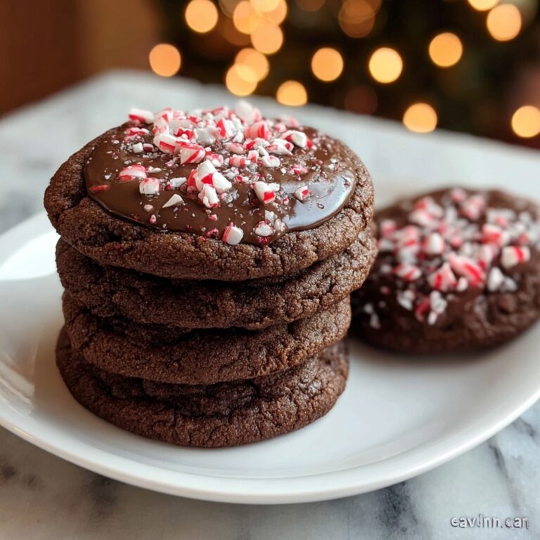 Chewy Chocolate Peppermint Cookies for Holiday Magic Recipe