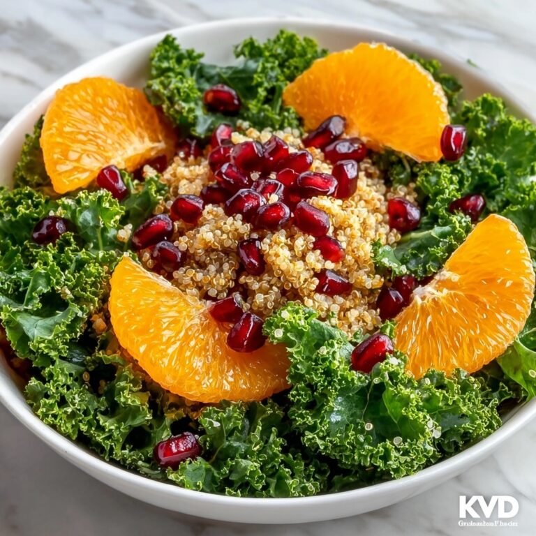 Citrus-Infused Quinoa Salad with Oranges and Kale Recipe