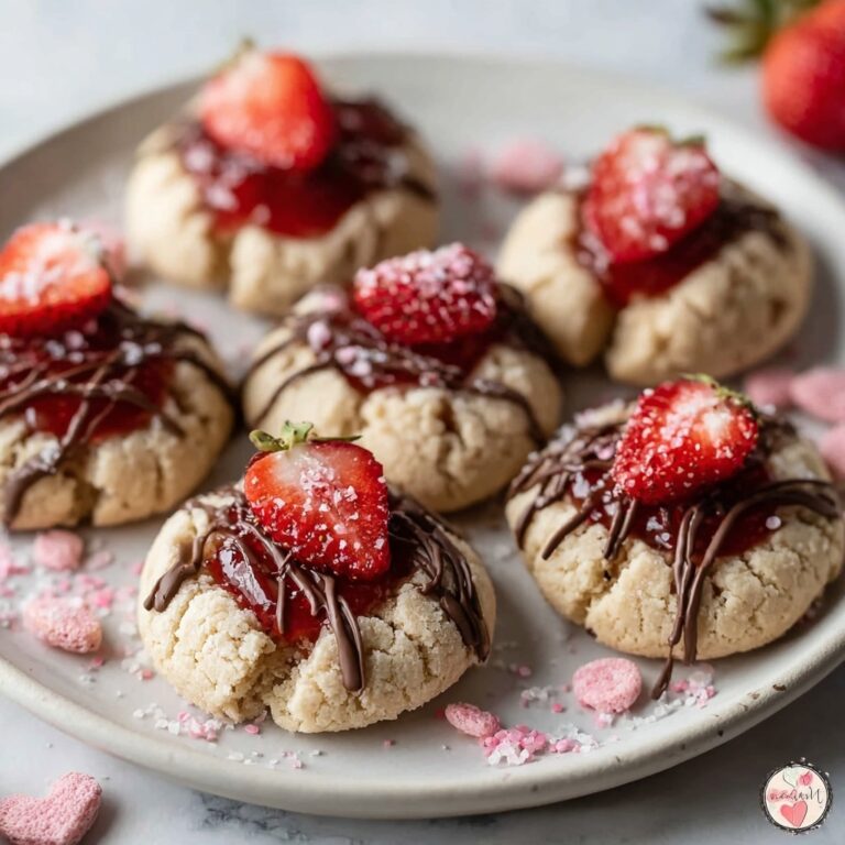 Strawberry Kiss Cookies Recipe