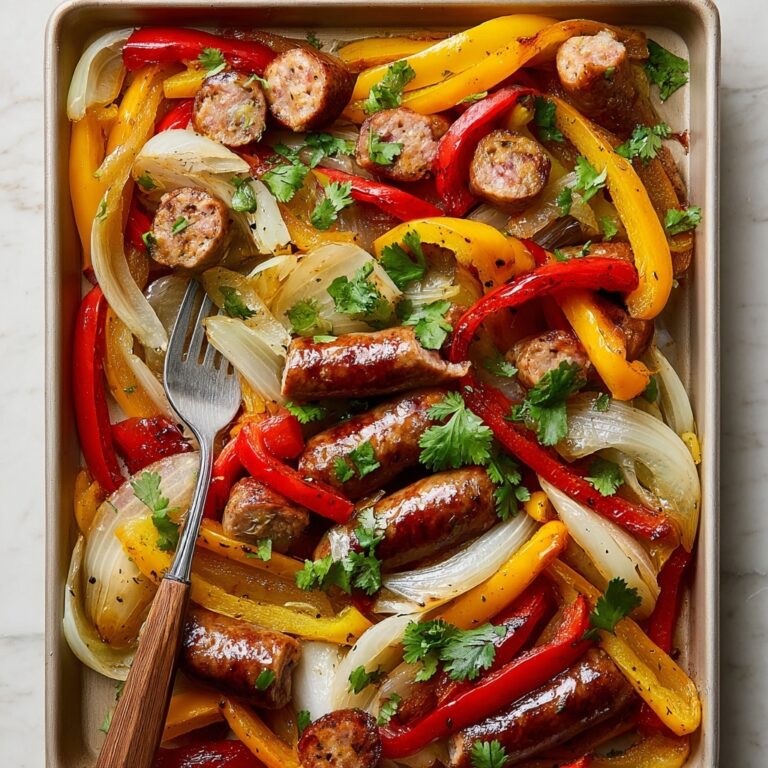 Sheet-Pan Sausage & Peppers Recipe