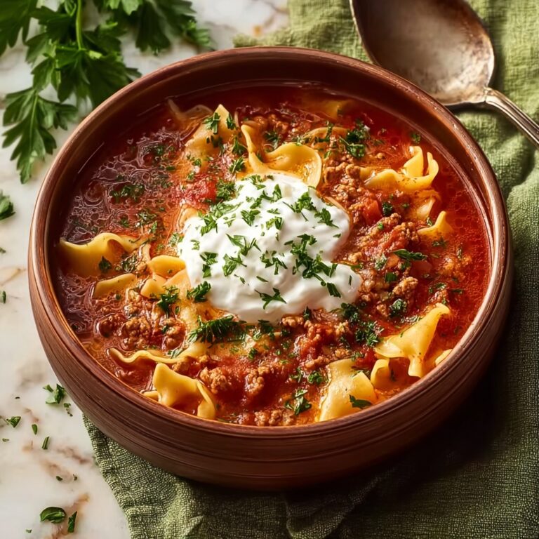 Tasty Gluten-Free and Dairy-Free Lasagna Soup Recipe