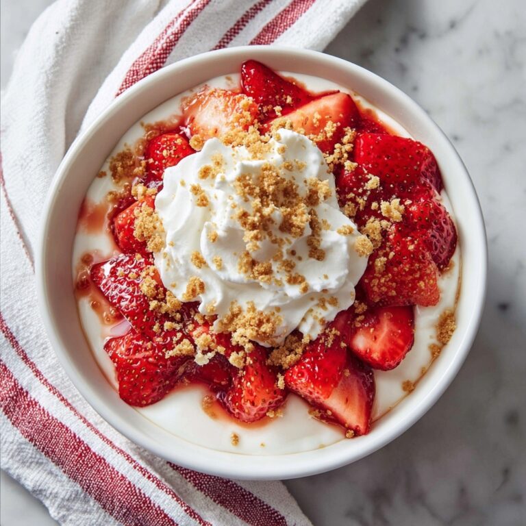Strawberry Shortcake Yogurt Bowl Recipe