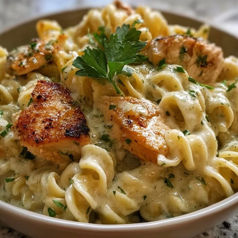 Creamy Chicken Garlic Parmesan Pasta Recipe