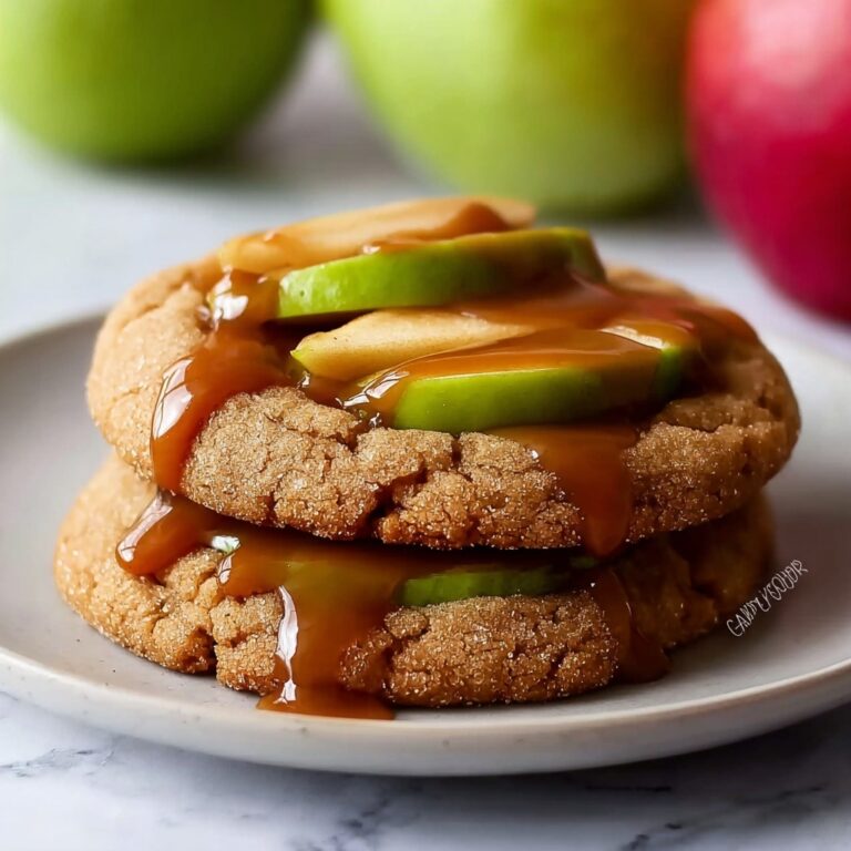 Easy Caramel Apple Cookies Recipe