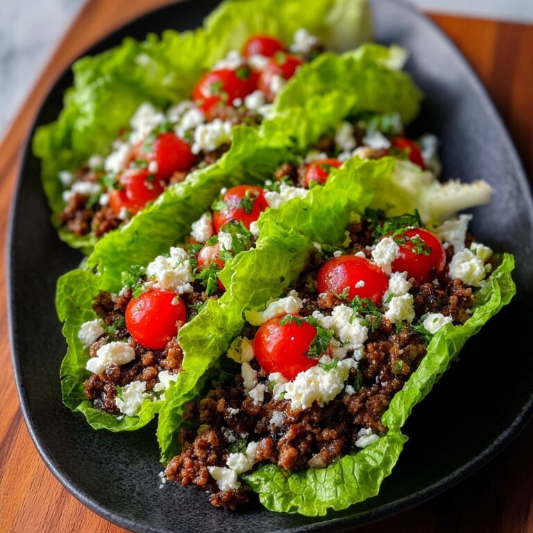 Mediterranean Ground Beef Lettuce Wraps: Ultimate 25-Minute Healthy Dinner Recipe
