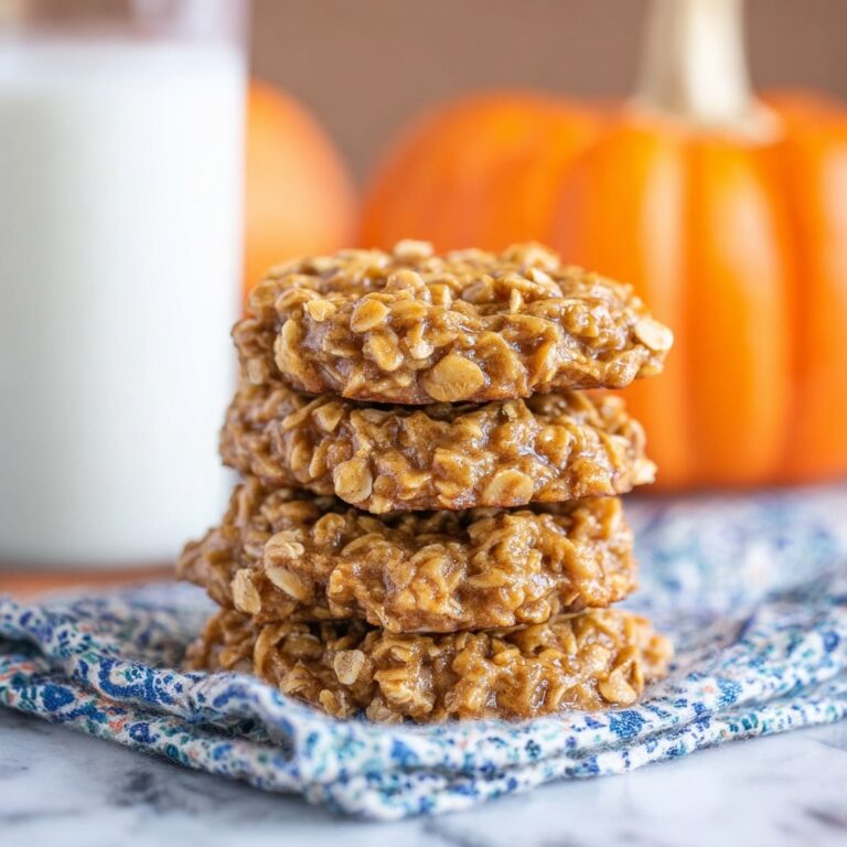 Pumpkin No-Bake Cookies Recipe