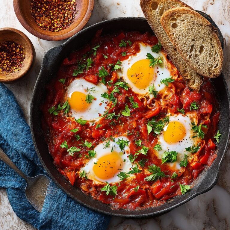 Shakshuka (Eggs in Tomato Sauce) Recipe