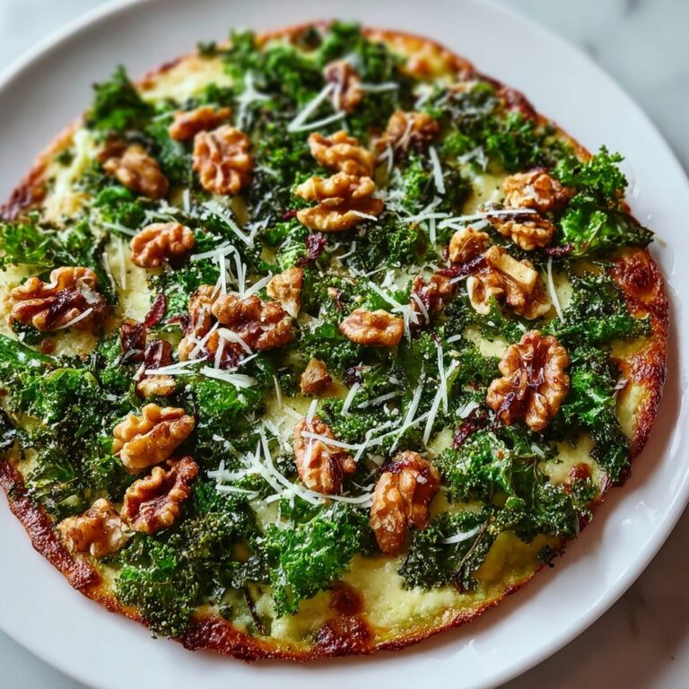 Super Green Kale Pesto Pizza: A Delicious Twist! Recipe