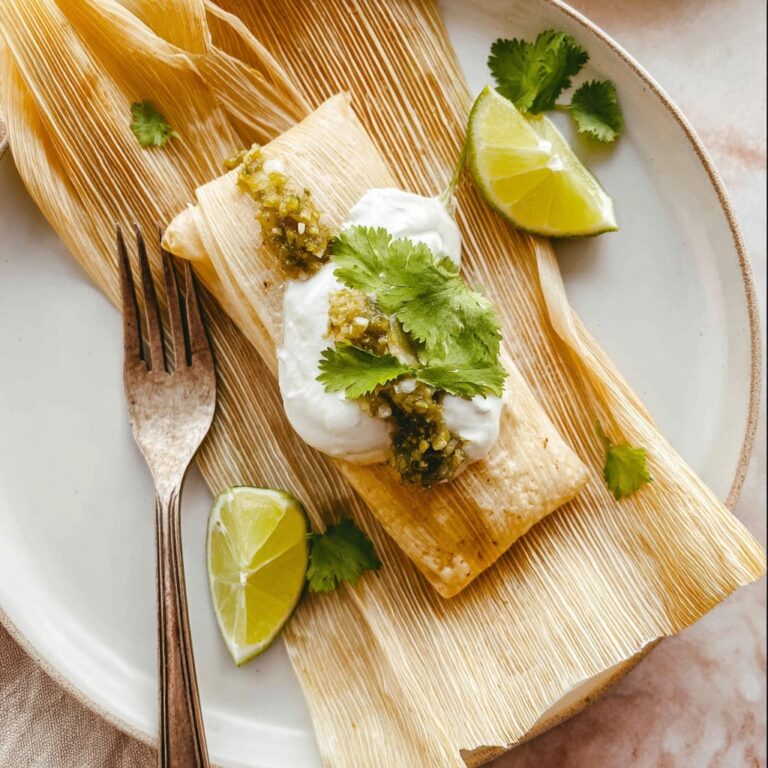 Green Chicken Tamales (Tamales Verdes) Recipe