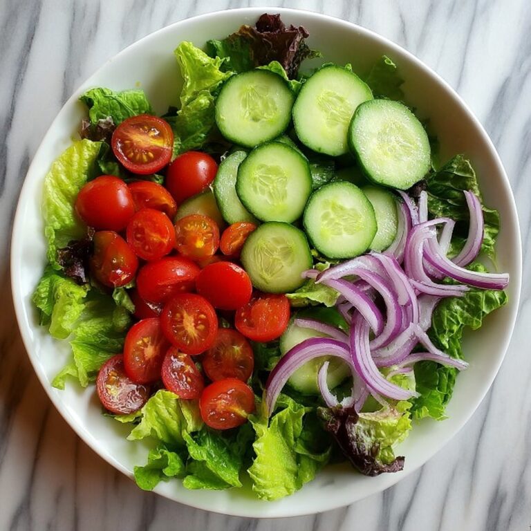 Fresh Mixed Green Salad Recipe
