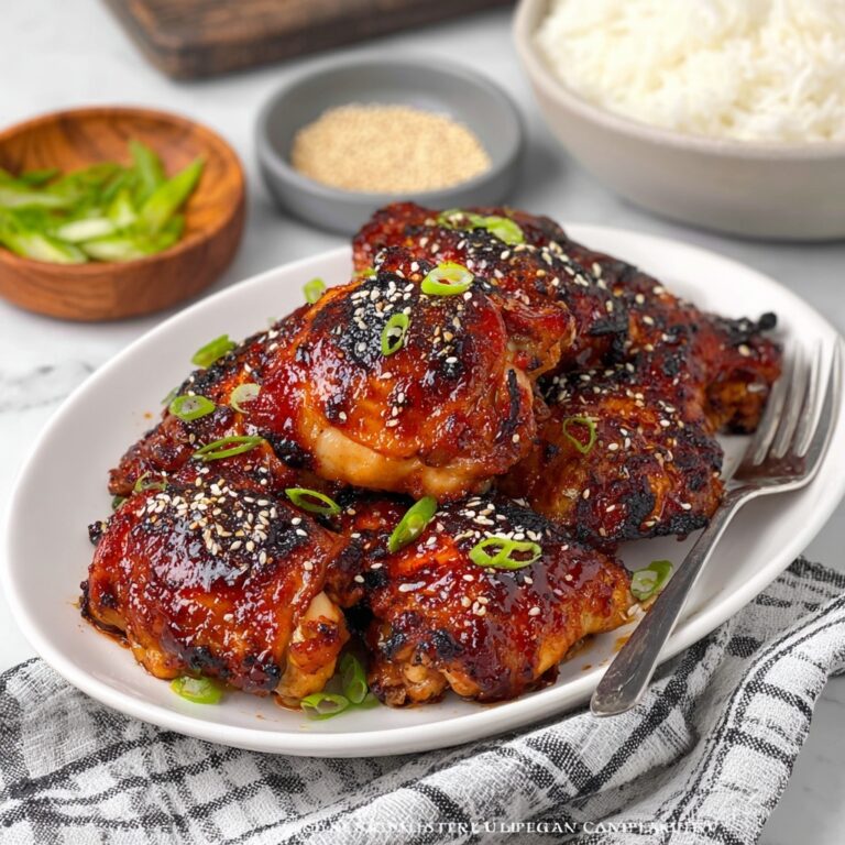 Sticky Maple Soy Chicken Thighs Recipe