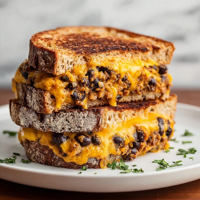Black Bean Grilled Cheese Sandwiches Recipe