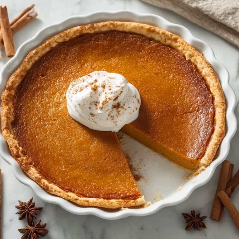 Crustless Pumpkin Pie (Insanely Good No-Crust Pumpkin Pie) Recipe
