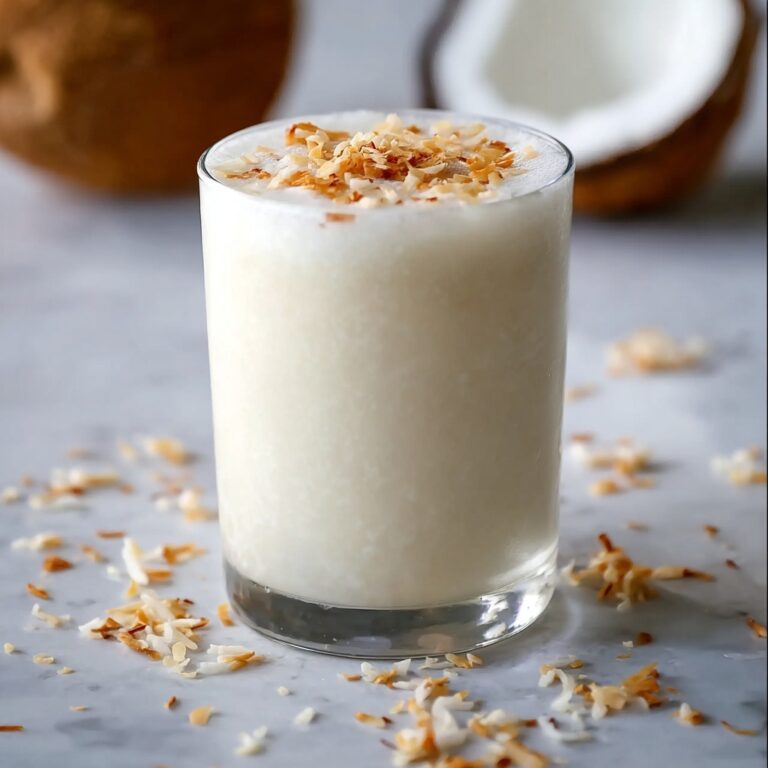 Fresh and Creamy Coconut Punch Recipe