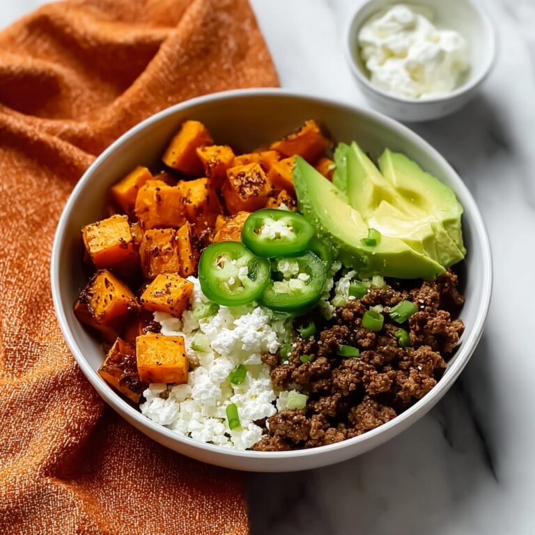 Simple Ground Beef and Sweet Potato Bowls Recipe