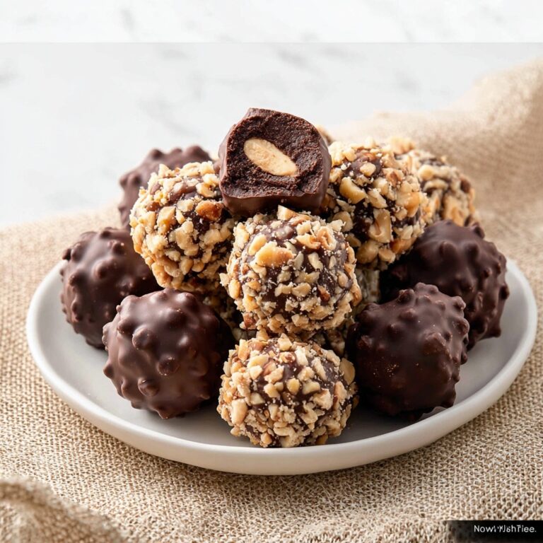 Vegan Homemade Ferrero Rocher Recipe