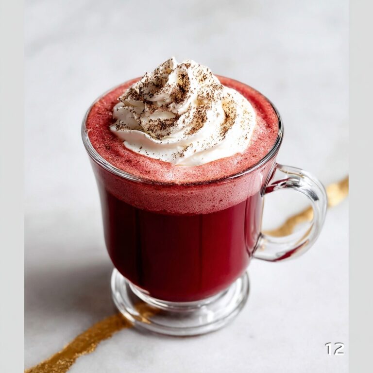 Red Velvet Latte Recipe
