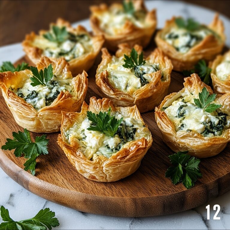 Cheesy Spinach Artichoke Dip Bites Recipe