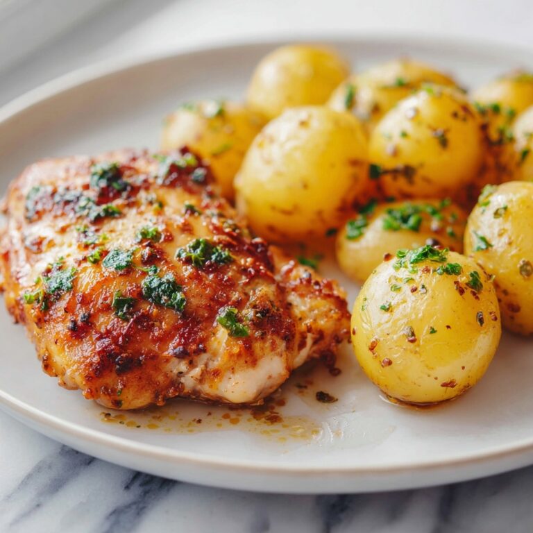 Garlic Parmesan Crockpot Chicken and Potatoes Recipe