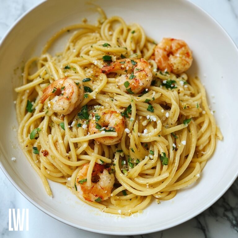 Fast Garlic Shrimp Pasta Recipe