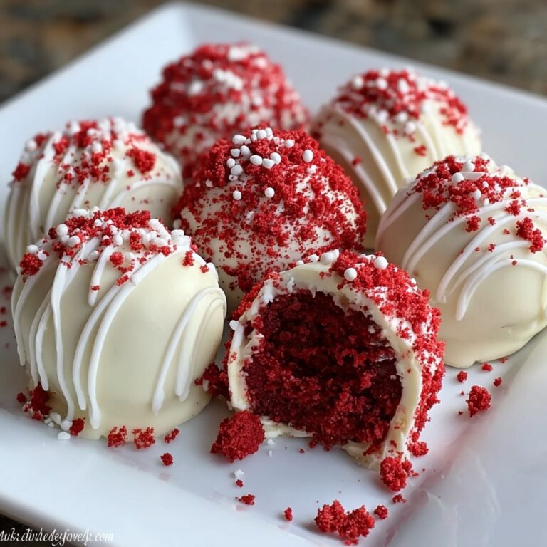 Red Velvet Cake Truffles Recipe