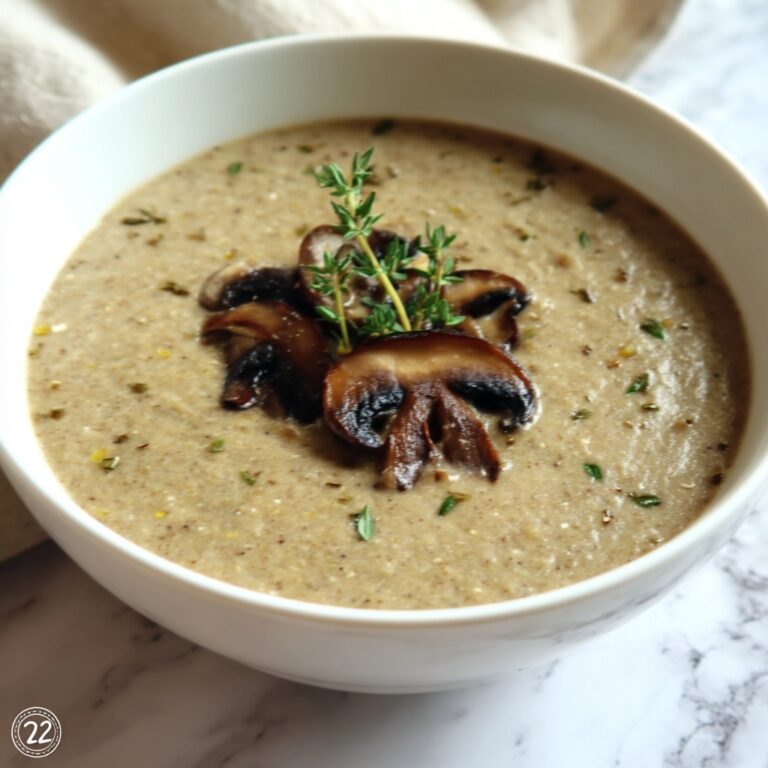 Cream of Wild Mushroom Soup Recipe