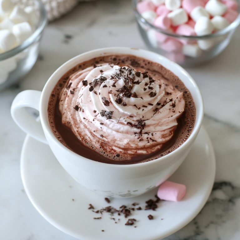 Rich Homemade Hot Chocolate Recipe
