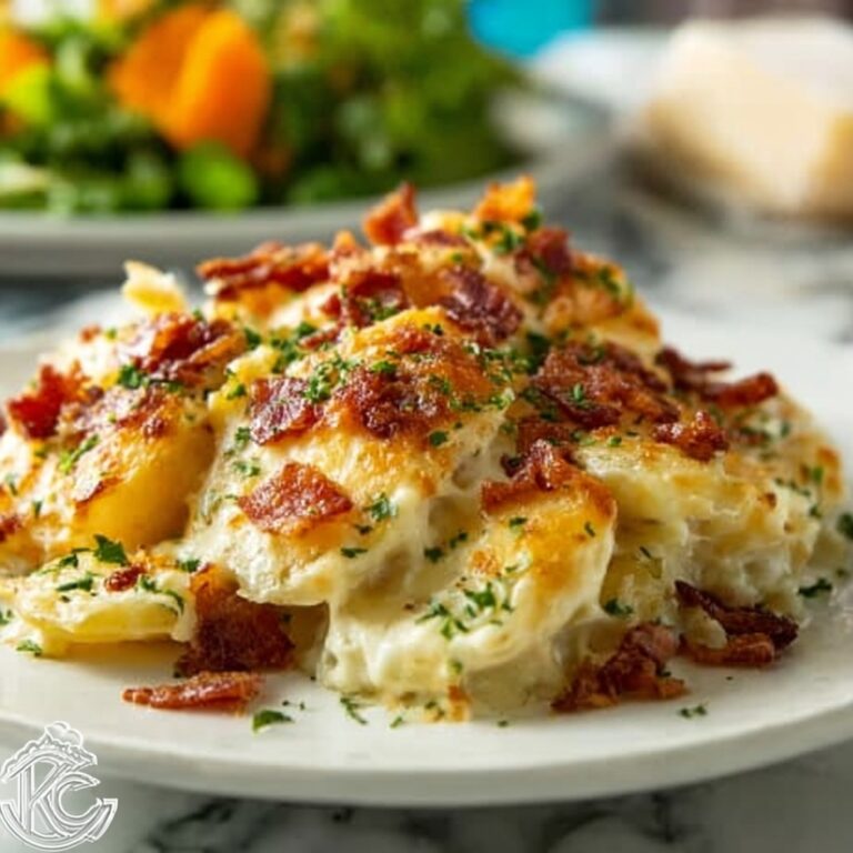 Cheesy Potatoes Au Gratin Recipe