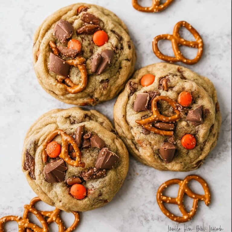 Golden Child Toffee Pretzel Milk Chocolate Cookies Recipe
