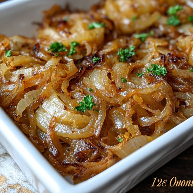 Golden Onion Bake with Cheese and Thyme Recipe