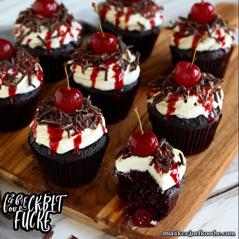 Black Forest Cupcakes Recipe