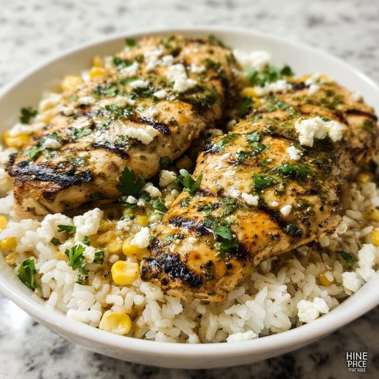 Creamy Charred Corn and Chicken Rice Bowl Recipe