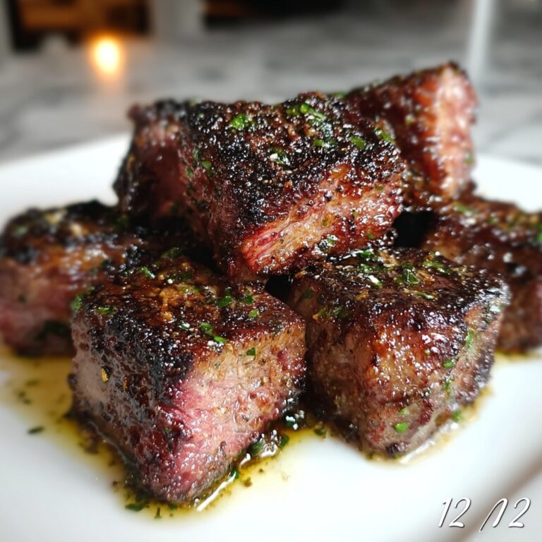 Amazing 20-Minute Garlic Butter Steak Bites Recipe