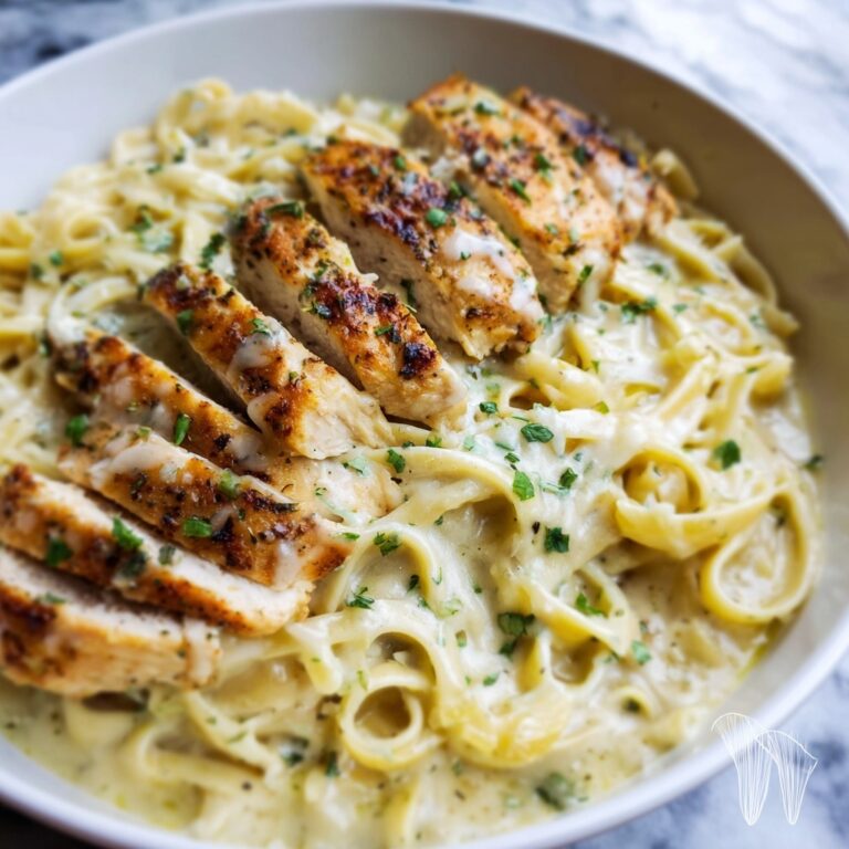 Garlic Butter Chicken Alfredo Recipe