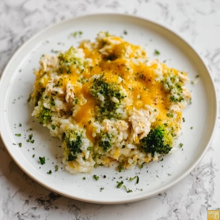 Healthy & Easy Chicken Cauliflower Rice Casserole Recipe