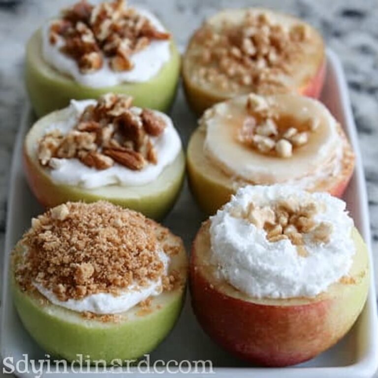 Easy Vegan Apple Ring Sandwiches Recipe